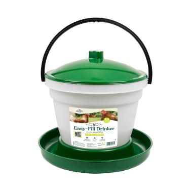 Imagem de Harris Farms Bebedor de aves | Feito de plástico livre de BPA | 3,5 galões