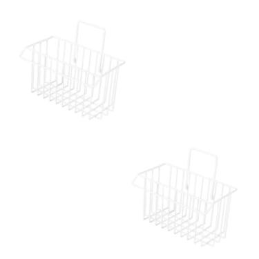 Imagem de Housoutil 2 Peças Prateleira Rack De Drenagem De Cozinha Suporte De Esponja Rack De Armazenamento De Cozinha Prateleiras Montadas Para Armazenamento Suporte De Armazenamento De Ferro