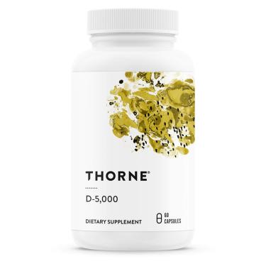 Imagem de Suplemento de vitamina D3 Thorne Vitamin D-5000 Support Heal
