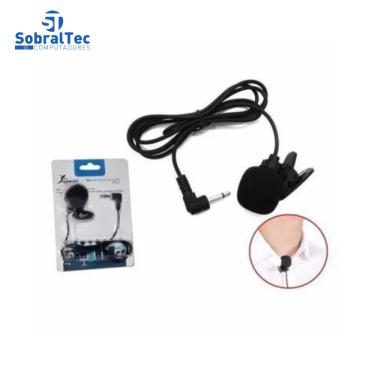 Imagem de Microfone De Lapela Para Pc, Notebook, Smartphone Vídeo Conferencia P2 Kp-911