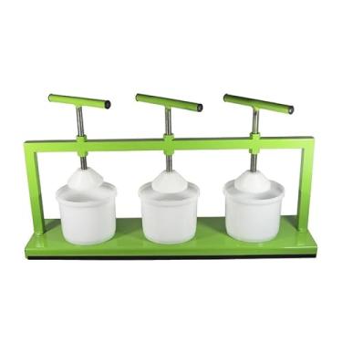 Imagem de Prensa Ferro 3 Queijos Artesanal + 3 Formas CP-500 Gastrobel