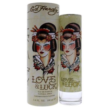 Imagem de Perfume Ed Hardy Love and Luck de Christian Audigier para mulheres - 100 ml de spray EDP