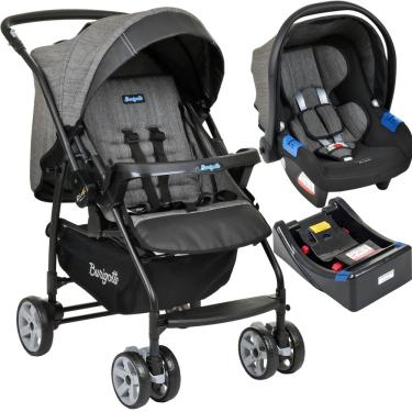 Imagem de Carrinho de Bebe com Bebe Conforto Base Burigotto Rio K Preto