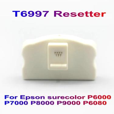 Imagem de T6997 manutenção tanque resetter chip resetter para epson surecolor p6000 p7000 p8000 p9000 p6080