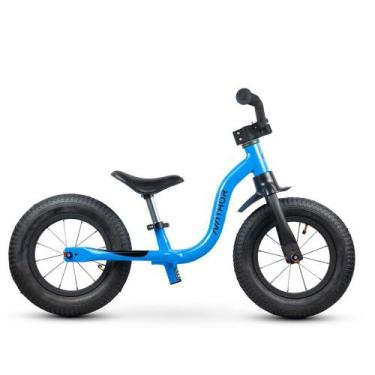 Imagem de Bicicleta Aro 12 De Equilíbrio Balance Raiada Azul Sem Pedal Até 21Kg