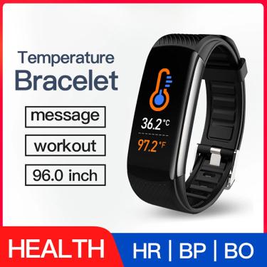 Imagem de Smart Fitness Sports Watch para Apple Android  pulseira multifuncional  freqüência cardíaca e