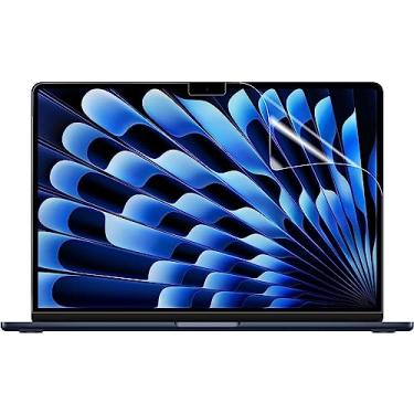 Imagem de KEANBOLL Pacote com 3 protetores de tela HD transparente para laptop Apple MacBook Air de 15 polegadas 2025 2024 2023 com chip M4 M3 M2 tela de retina líquida de 15,3 polegadas, antiarranhões e