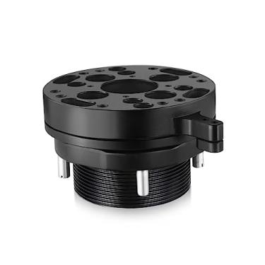 Imagem de PROAIM Placa Mitchell Gimbal com trava de castelo para fixar o cardan a qualquer equipamento Mitchell, compacta com muitos gimbais como Movi Pro, feita de alumínio