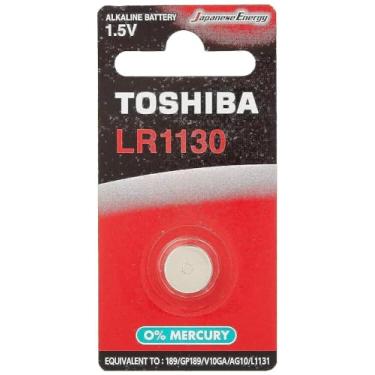 Imagem de Pilha Botão Alcalina LR1130 (C/1 Pilha) Toshiba