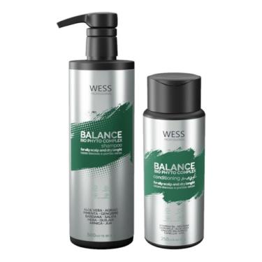 Imagem de Kit Wess Balance Shampoo 500ml + Condicionador 250ml