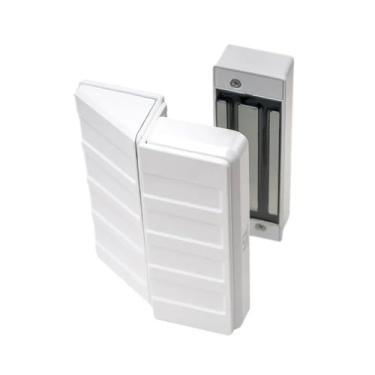 Imagem de Fechadura Eletroímã AGL AL 150 com Suporte para instalação para Porta Aço Madeira Vidro