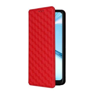 Imagem de Capas compatível com T-Mobile T Phone 2 Pro 5G,Design da carteira com slot para cartão e Kickstand Característica,Fechamento magnético