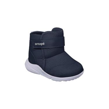 Imagem de Bota Infantil Ortopé Sport Baby Azul Marinho