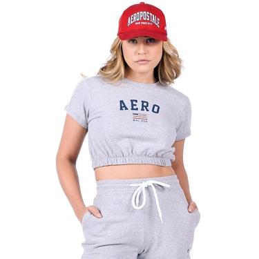 Imagem de Cropped Aeropostale Mescla Feminino-Feminino