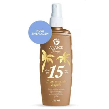 Imagem de Óleo Bronzeador Anasol Fps15 125Ml