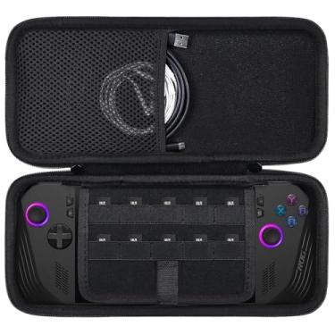 Imagem de Aenllosi Hard Carrying Case Replacement for ASUS ROG Ally X/Rog Ally 7 inch 120Hz Gaming Handheld,Organizer for AMD Z1 Extreme Processor Game Console(Black,Case Only)