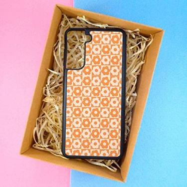 Imagem de Capa de TPU floral laranja para celular PC para Samsung Galaxy S20 Ultra S10 Lite 2020 S9 S8 Plus S7 S6 S10 5G Capa de borda, A2, para Galaxy S10 plus