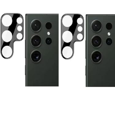 Imagem de Kit 02x Película Protedora da Lente Câmera Para Samsung Galaxy S24 Ultra