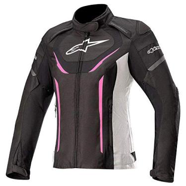 Imagem de Jaqueta Alpinestars Stella T Jaws V3 WP - L, Preto Branco Rosa