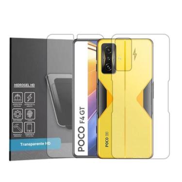 Imagem de Película Hidrogel HD Frente e Verso Compativel Com Xiaomi Poco F4 GT -