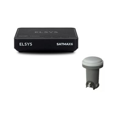 Imagem de Receptor Satmax 6 Elsys Full HD + Lnbf Simples