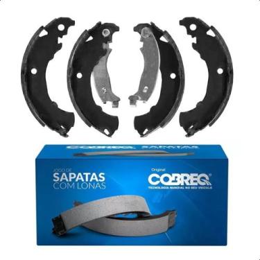 Imagem de Sapata Freio Fiat Novo Uno Novo Palio Grand Siena Mobi Com Abs  - COBR