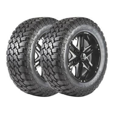 Imagem de Kit 2 Pneus Delinte Aro 20 33X12.50 R20 DX-9 Bandit M/T 10 Lonas 114Q