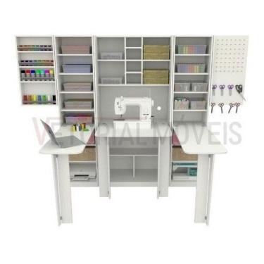 Imagem de Armário Multifuncional Ateliê M1 Mdp Estação Costura - VETORIAL MÓVEIS