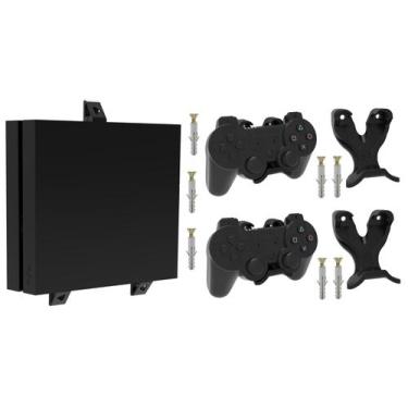 Imagem de Kit Suporte Compatível Playstation 4 Slim Controles Ps4 Vert - PEKO, 3