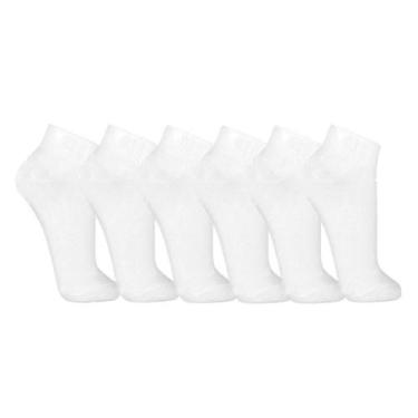 Imagem de Kit/6 meia trifil 8720, Branco, 39-43