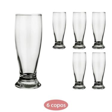 Imagem de Jogo 6 copos 300ml Vidro Tradicional Nadir Bar Chopinho - NADIR FIGUEI
