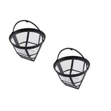 Imagem de Kit 02 Filtro Permanente Cafeteira Britania Bcf30I Cp38 Inox