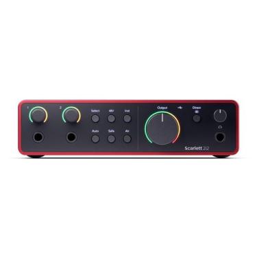 Imagem de Interface Focusrite Scarlett 2I2 4 Geracao