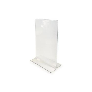 Imagem de Kit 10 Displays 10X15 A6 T Invertido Porta Folder Folheto - Visual Las
