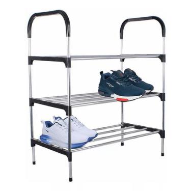 Imagem de Rack Sapateira 8 Pares Organizador De Sapatos Tenis - Tatudeboa