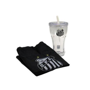 Imagem de Kit Copo Soft Com Bolsa Santos - Mileno, Copo, Copo, Acrílico