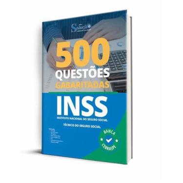 Imagem de Caderno de Questões INSS - Técnico - 500 Questões Gab - Editora Soluçã