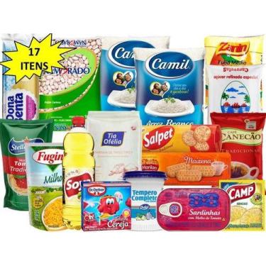 Imagem de Cesta Básica Alimentar Cesta De Básica De Alimentos - Império Cestas B