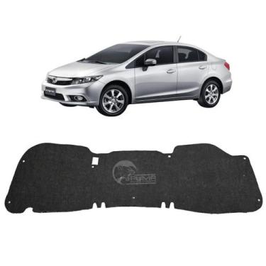 Imagem de Manta Capô Forro Civic 2012 2013 2014 2015 2016 + Presilha - GRUD