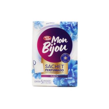 Imagem de Sachet Perfumado Pureza Mon Bijou 5 Unidades - Bombril