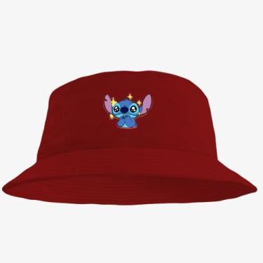 Imagem de Boné Chapéu Bucket Hat Estampado Stitch - MP Moda Masculina, Único, Ve