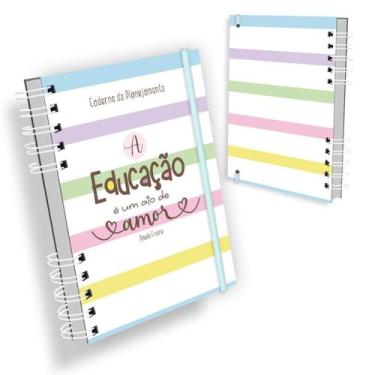 Imagem de Planner Do Professor Caderno Planejamento Escolar Colorido - Nisti Pri