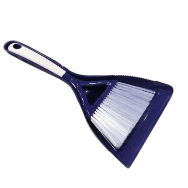 Imagem de Baoblaze Conjunto de Vassoura E Pá para Uso Doméstico E Profissional, Azul, Tamanho real