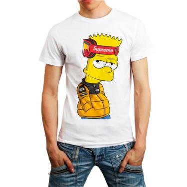 Imagem de Camiseta Desenho Bart Simpsons Homer Simpsons Lançamento 04 - DESIGN C
