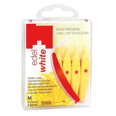 Imagem de Escova Interdental EasyFlex Edel White c/ 6 Vários Tamanhos
