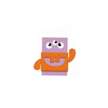 Imagem de Borracha Fofa Monstrinhos Leo & Leo - LEO&LEO, ROXO