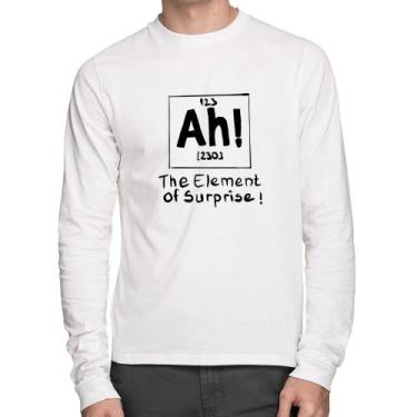 Imagem de Camiseta Algodão AH The element of surprise Manga Longa - Foca na Moda