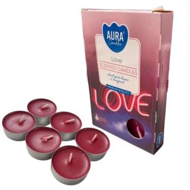Imagem de Kit 6 Velas Amor Rechaud Difusor Flutuante Foundue - Lua Mística - 100