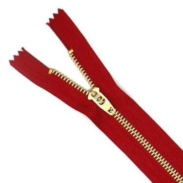 Imagem de Zíper de Metal Nº3 - 6 cm - CÍRCULO, 519 PAIXÃO