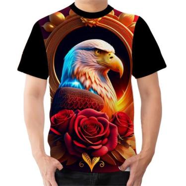 Imagem de Camiseta Camisa Ads  Águia Ave Guerreiro Gavião 1 - Fabriqueta, GG
